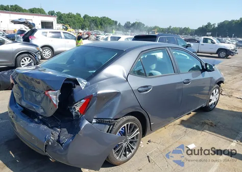 2015 Toyota Corolla Le from USA, damaged, VIN 2T1BURHE6FC390506